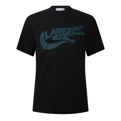 мъжки,тениски,lacoste,script,croc,sn64,black,031