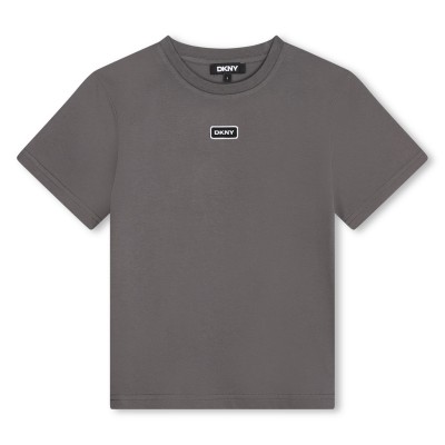 юношеска,тениска,детски,облекла,dkny,small,logo,t,shirt,juniors,charcoal,094