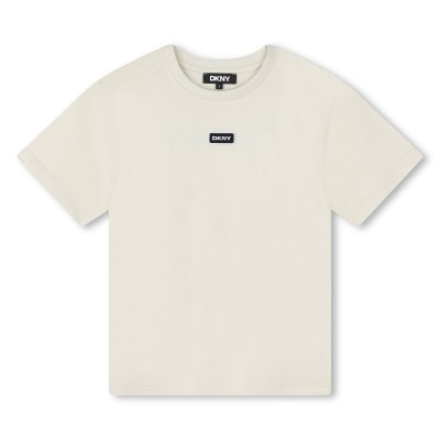 детска,тениска,dkny,unisex,kids,small,logo,t,shirt,light,grey,022