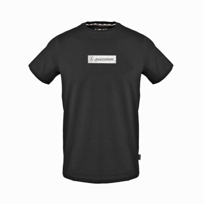 aquascutum,men's,t,shirt,black