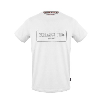 тениска,мъжки,ежедневни,облекла,мъжки,тениски,aquascutum,men,s,t,shirt,white