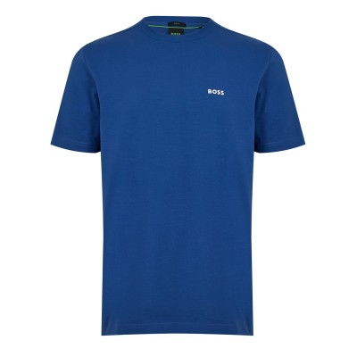 тениска,мъжки,тениски,boss,logo,t,shirt,med,blue,420