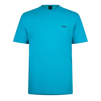 тениска,мъжки,тениски,boss,crew,logo,t,shirt,pas,blue,450
