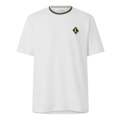 тениска,мъжки,тениски,lacoste,mif,t,shirt,sn64,white,70v