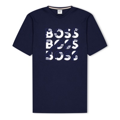 юношеска,тениска,детски,облекла,boss,chest,logo,tee,juniors,navy,849