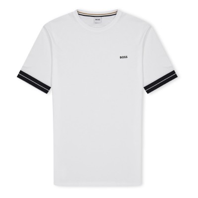 тениска,детски,облекла,boss,logo,t,shirt,white,10p
