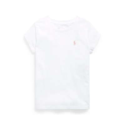 тениска,polo,ralph,lauren,kids,classic,t,shirt,white,pink