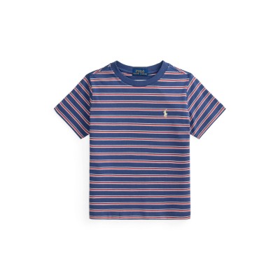 тениска,polo,ralph,lauren,kids,stripe,t,shirt,royal,multi