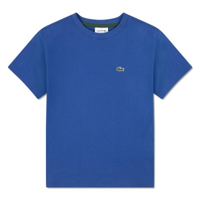 тениска,lacoste,boys,regular,fit,basic,t,shirt,bleu,france,uft
