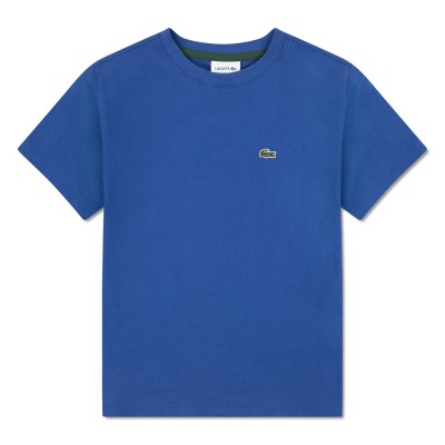тениска,детски,3/4,панталони,lacoste,boys',regular,fit,basic,t,shirt,bleu,france,uft