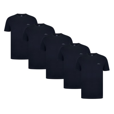 тениска,мъжки,тениски,fabric,5pack,t,shirts,black