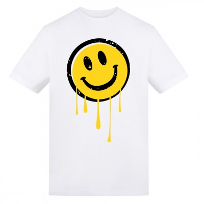 мъжки,горнища,размер+,awd,unisex,music,printed,tee,melting,smiley