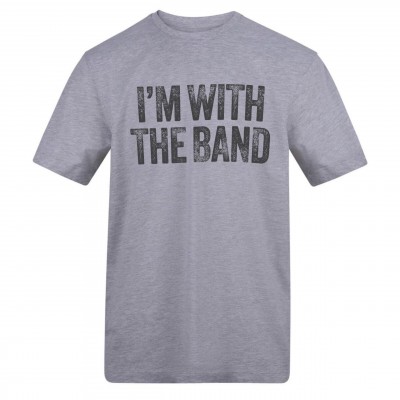 мъжки,горнища,размер+,awd,unisex,music,printed,tee,with,the,band