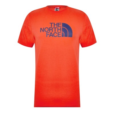 мъжка,тениска,мъжки,тениски,the,north,face,regular,fit,short,sleeve,t,shirt,mens,fiery,red,15q