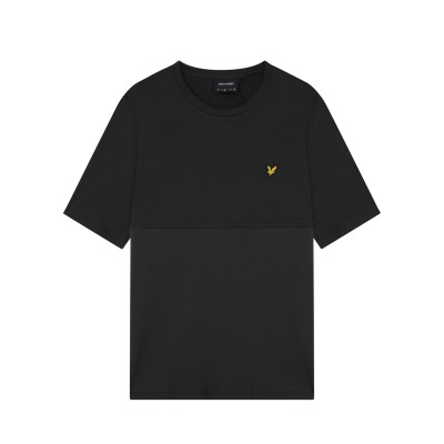 тениска,облекла,на,разпродажба,мъжки,тениски,lyle,and,scott,lyle,textured,tee,sn99,black,ice