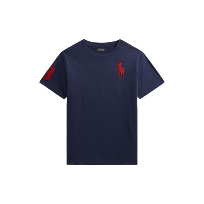 блуза,с,яка,polo,ralph,lauren,polo,big,pp,tee,jn64,refined,navy