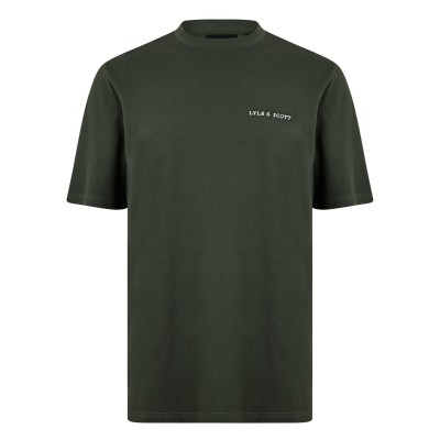 тениска,облекла,на,разпродажба,lyle,and,scott,lyle,emb,logo,tee,sn99,wilton,green
