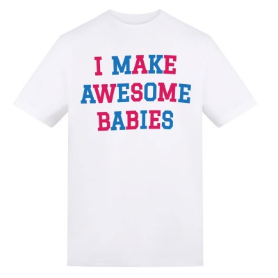 дамски,тениски,дамски,топове,мъжки,горнища,размер+,мъжки,облекла,размер,awd,mothers,day,adult,printed,tee,i,make,awesome,babies