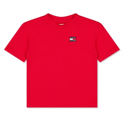 тениска,детски,3/4,панталони,tommy,hilfiger,kids',heritage,flag,t,shirt,primary,red