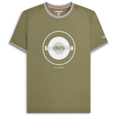 lambretta,ringer,tee,khaki,grey