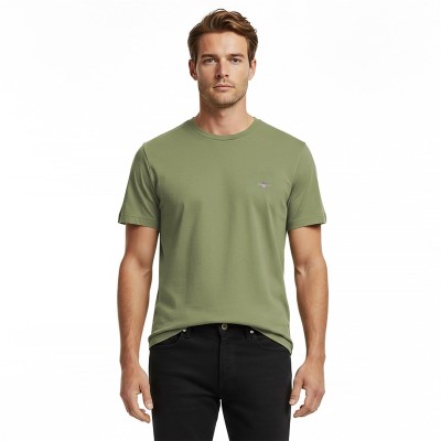 тениска,мъжки,тениски,gant,regular,fit,shield,t,shirt,herb,green,379