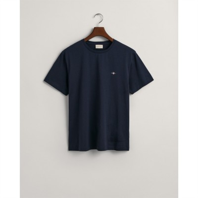 тениска,мъжки,тениски,gant,regular,fit,shield,t,shirt,navy,433