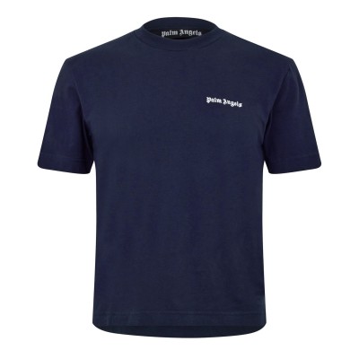 тениска,облекла,на,разпродажба,мъжки,тениски,palm,angels,logo,t,shirt,navy