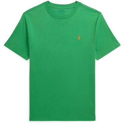тениска,детски,3/4,панталони,polo,ralph,lauren,boys',regular,fit,short,sleeve,t,shirt,preppy,green