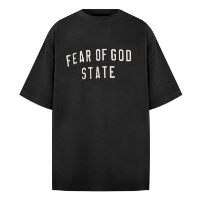 юношеска,тениска,детски,3/4,панталони,fear,of,god,essentials,heavy,crewneck,tee,juniors,black