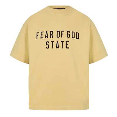 юношеска,тениска,детски,3/4,панталони,fear,of,god,essentials,heavy,crewneck,tee,juniors,amber