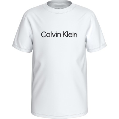 тениска,детски,облекла,calvin,klein,jeans,short,sleeved,t,shirt,white,yaf