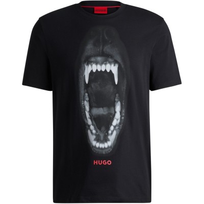 облекла,на,разпродажба,мъжки,тениски,hugo,dayaking,10260122,01,black,001