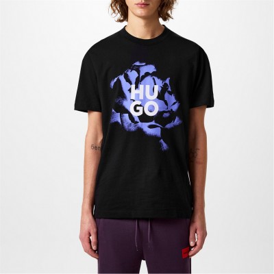 облекла,на,разпродажба,мъжки,тениски,hugo,t,shirt,black,001