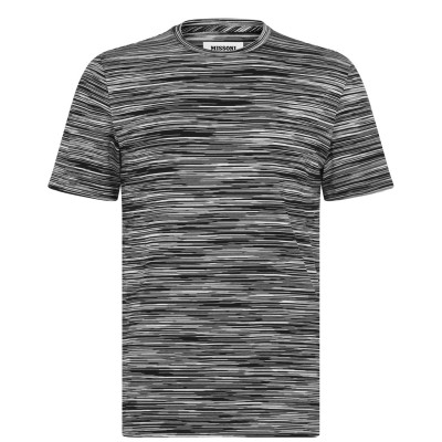 тениска,облекла,на,разпродажба,мъжки,тениски,missoni,broken,stripe,t,shirt,blck,wht,f901b