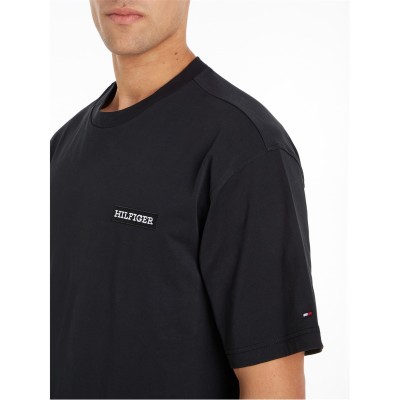 тениска,облекла,на,разпродажба,мъжки,тениски,tommy,hilfiger,short,sleeved,t,shirt,black