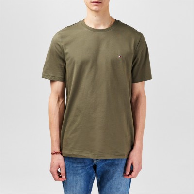 тениска,облекла,на,разпродажба,мъжки,тениски,tommy,hilfiger,short,sleeved,t,shirt,battle,green
