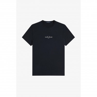 тениска,мъжки,тениски,fred,perry,embroidered,logo,t,shirt,navy,248