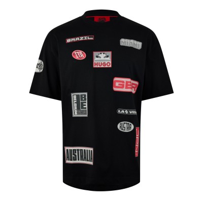 мъжки,тениски,hugo,hugo,x,racing,bulls,druve,rb,10257318,01,black,001