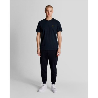тениска,мъжки,тениски,lyle,and,scott,logo,t,shirt,navy,z99