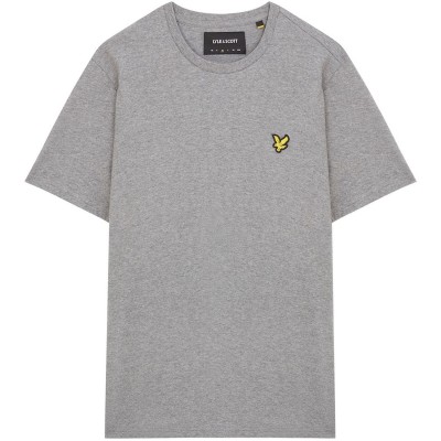 тениска,мъжки,тениски,lyle,and,scott,logo,t,shirt,mid,grey,t28
