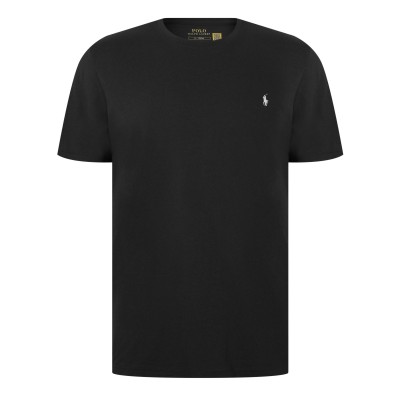 тениска,мъжки,тениски,polo,ralph,lauren,mens,regular,fit,short,sleeve,t,shirt,black,white