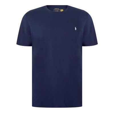 тениска,мъжки,тениски,polo,ralph,lauren,mens,regular,fit,short,sleeve,t,shirt,navy,white