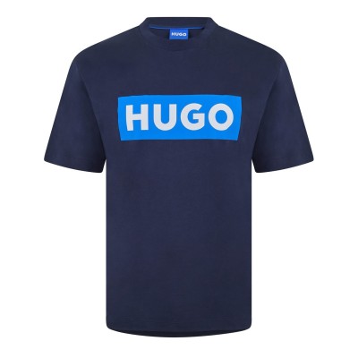 мъжки,тениски,hugo,tee,navy,405