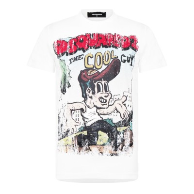 тениска,мъжки,тениски,dsquared2,cool,guy,t,shirt,white