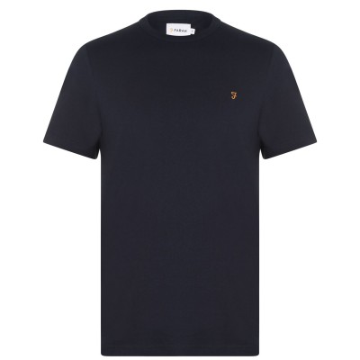 тениска,облекла,на,разпродажба,мъжки,тениски,farah,denny,short,sleeve,t,shirt,true,navy,412