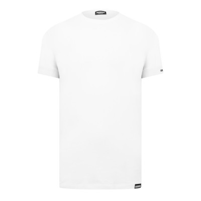 тениска,облекла,на,разпродажба,мъжки,тениски,dsquared2,basic,band,t,shirt,white