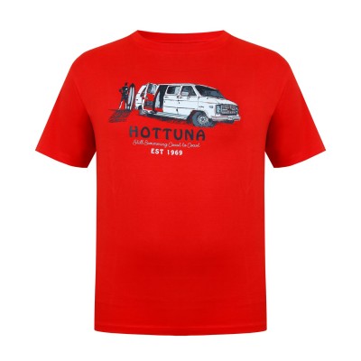 мъжка,тениска,мъжки,тениски,мъжки,горнища,размер+,hot,tuna,crew,t,shirt,mens,red,van