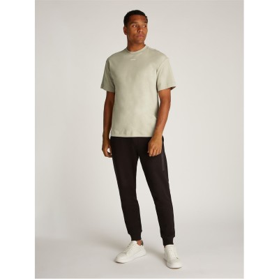 тениска,мъжки,тениски,calvin,klein,nano,logo,interlock,t,shirt,khaki,raj
