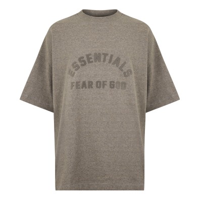 фланелка,с,къс,ръкав,мъжки,тениски,fear,of,god,essentials,short,sleeve,tee,heather,grey