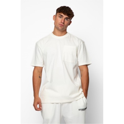 тениска,облекла,на,разпродажба,мъжки,тениски,established,pocket,t,shirt,snow,white